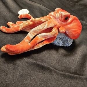 Wiggly The Squid TY Beanie Baby Vintage